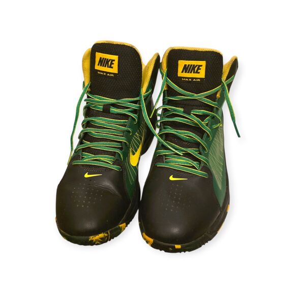 Nike Air Max Actualizer II Basketball Shoes Green Yellow Black Mens Size 10 main image 7